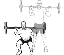 Jason Statham Squats