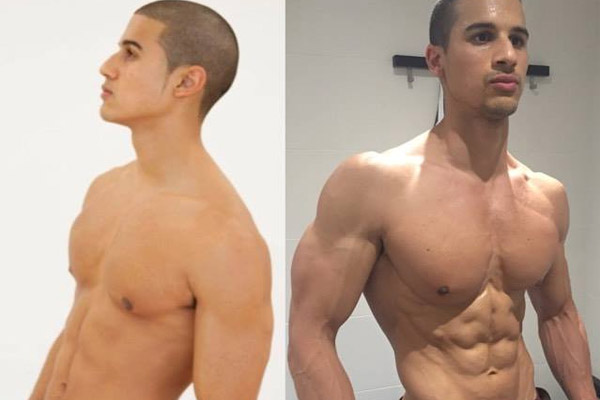 lee constantinou body transformation