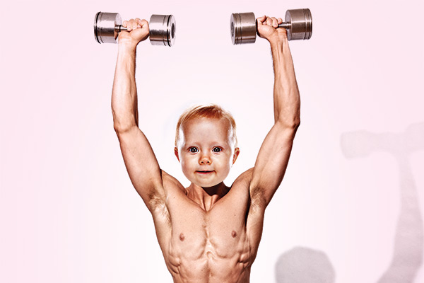 baby adult health fitness