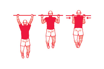 calisthenics in and out pull up workout