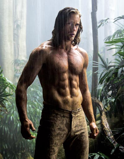 Alexander Skarsgard Tarzan workout