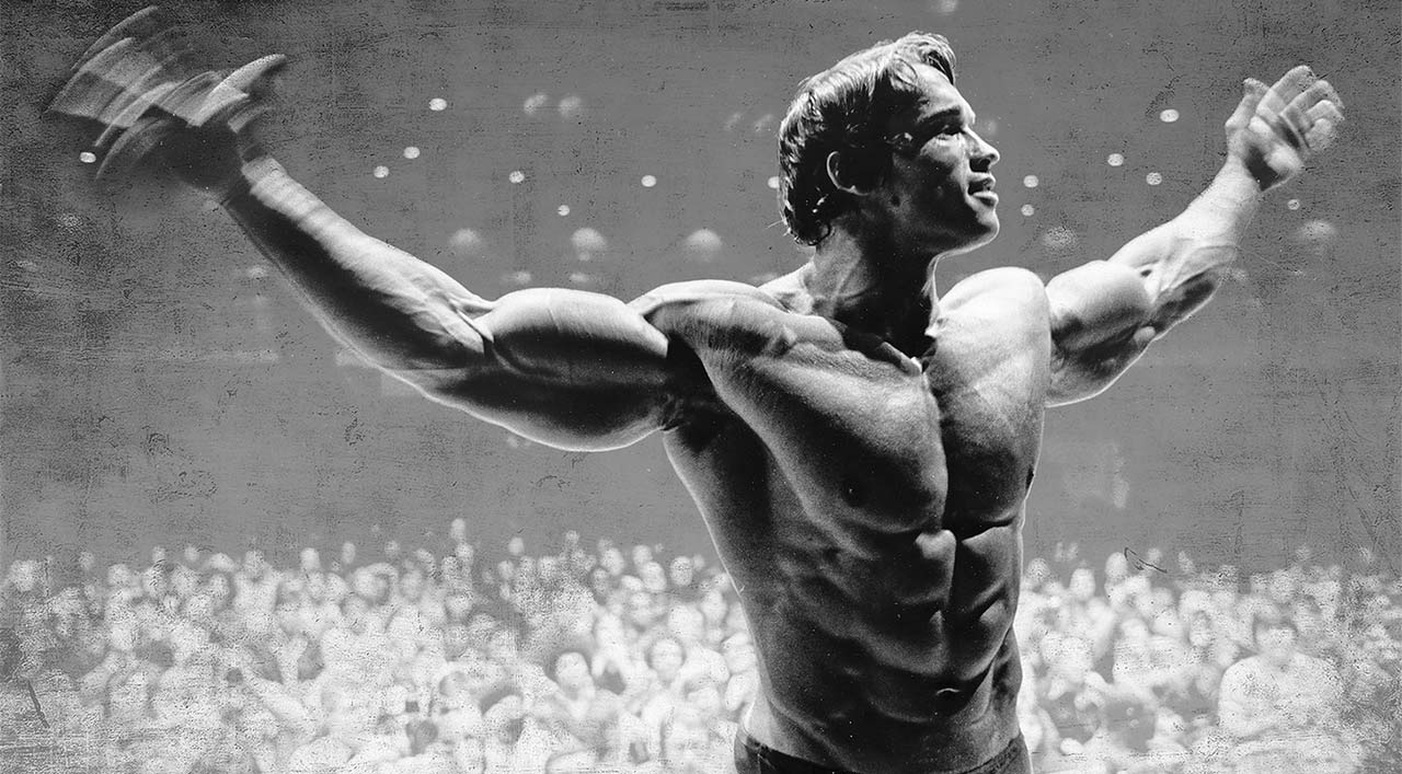 Arnold Schwarzenegger now.