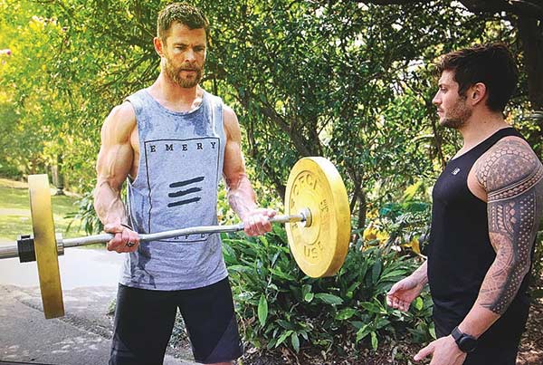 chris hemsworth workout