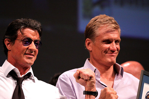 dolph lundgren and sylvester stallone