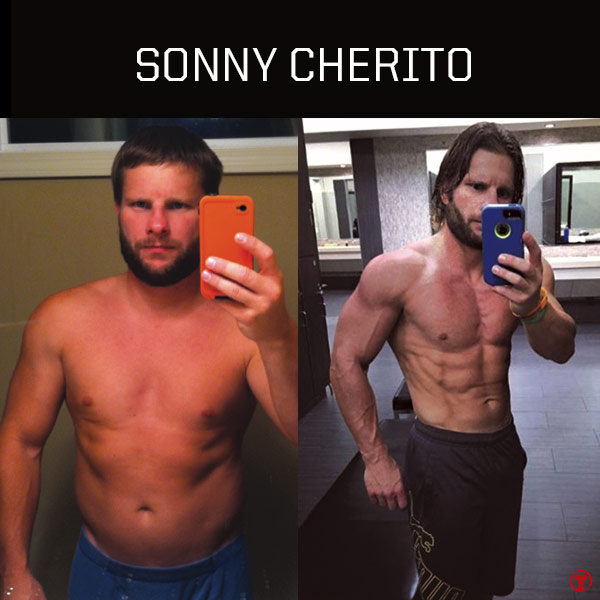 sonny cherito before transformation
