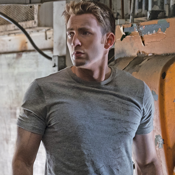 chris evans muscle gain