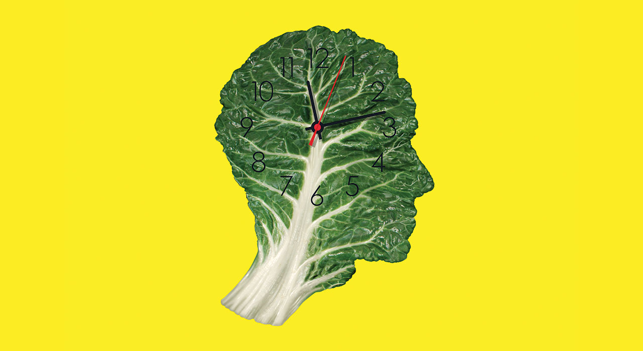 vegetable in the shape of a human head