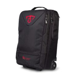 black and red fitmark cruiser backpack