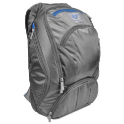 silver and blue fitmark velocity backpack