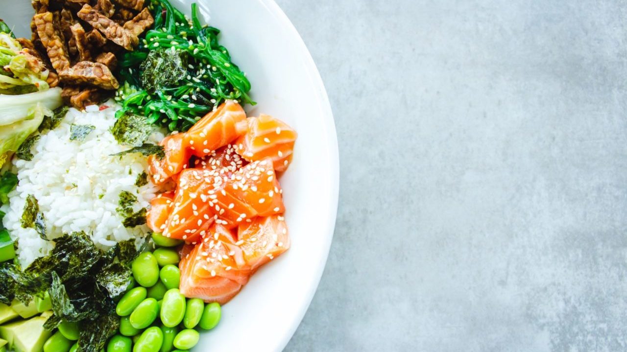 plate of keto food